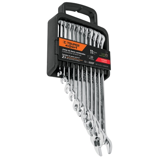 [T15780] Juego de 11 llaves combinadas std pulidas, Truper Expert - Pag 216