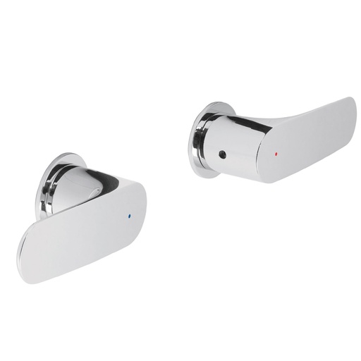 [T45201] Juego de 2 manerales para regadera, cromo, Foset Riviera - Pag 492