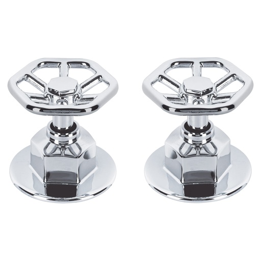 [T46878] Juego de 2 manerales para regadera, volante, cromo, Tubig - Pag 482