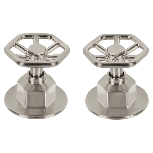 [T46879] Juego de 2 manerales para regadera, volante, satín, Tubig - Pag 482