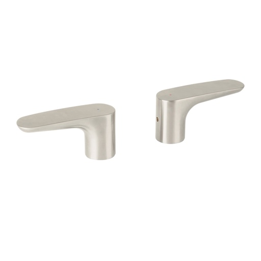 [T45292] Juego de 2 manerales para tina, satin, Foset Riviera