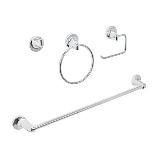 [T49164] Juego de 4 accesorios para baño metálicos, Foset Aqua - Pag 634