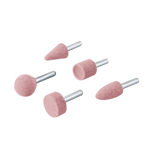 [A110101] Juego de 5 piedras montadas, uso general en blister