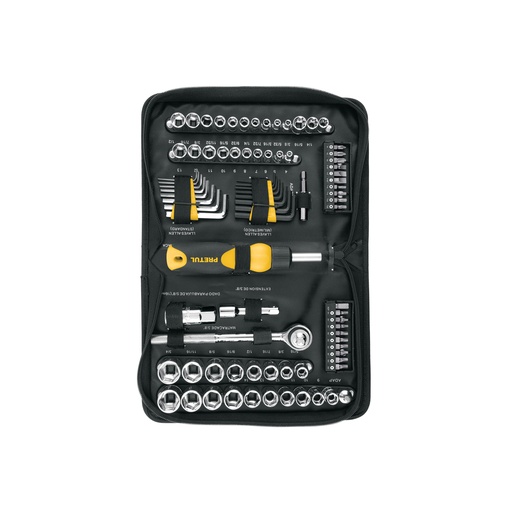 [T22984] Juego de 83 herramientas 1/4' y 3/8' para mecánico, Pretul - Pag 249