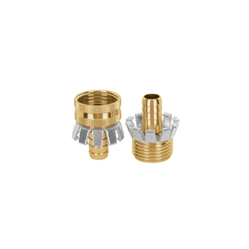 [T102084] Juego de conectores 1/2' macho/hembra tipo garra de aluminio - Pag 236