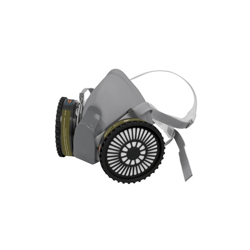 [T13730] Kit respirador profesional con cartuchos multigas, Truper - Pag 340