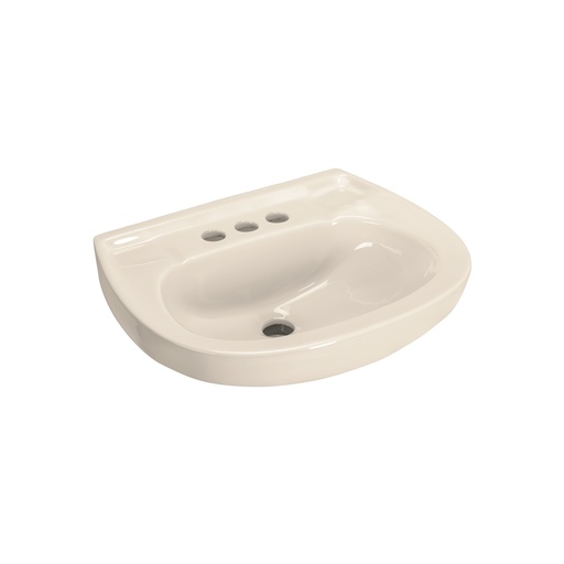 [T49356] Lavabo cerámico con rebosadero, marfil, Foset - Pag 542