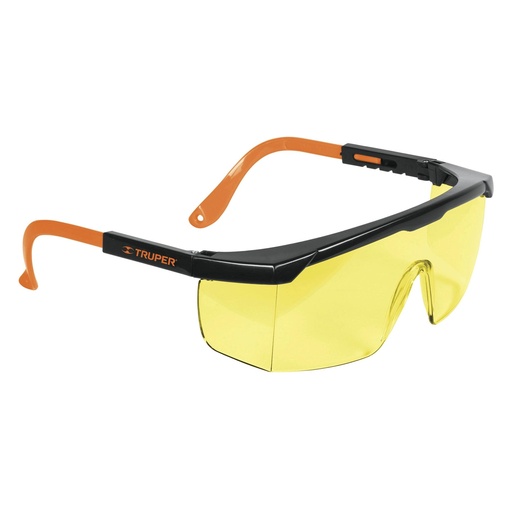 [T15137] Lentes de seguridad ajustables ambar, Truper Classic - Pag 441