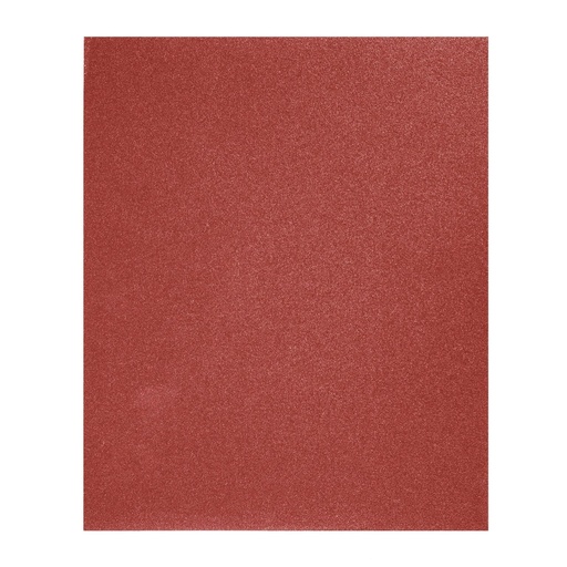 [T11645] Lija de esmeril roja grano 100 de óxido de aluminio, Truper - Pag 251