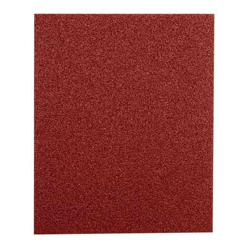 [T11644] Lija de esmeril roja grano 40 de óxido de aluminio, Truper - Pag 251