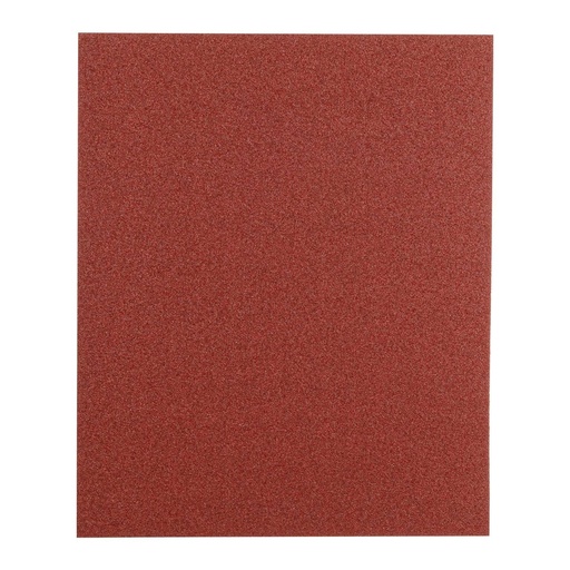 [T11642] Lija de esmeril roja grano 80 de óxido de aluminio, Truper - Pag 251