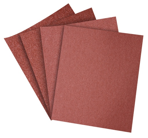 [A113334] Lija de esmeril roja respaldo de tela grano 80 