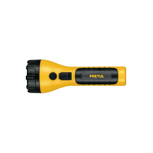 [T26102] Linterna plástica recargable de LED, 180 lúmenes, Pretul - Pag 202