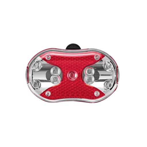 [T16797] Linterna trasera para bicicleta 9 LEDs con 2 pilas AAA - Pag 267