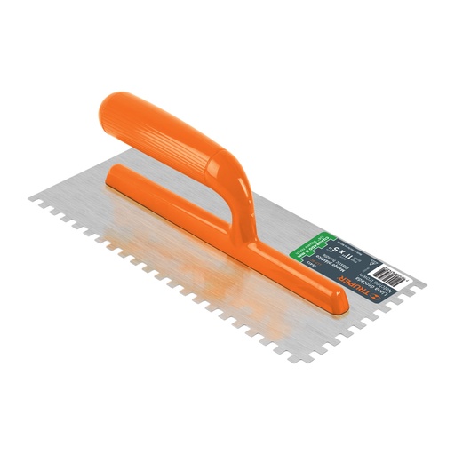 [T15413] Llana 11' dentado cuadrado 1/4' , 6 remaches, mango plástico - Pag 210