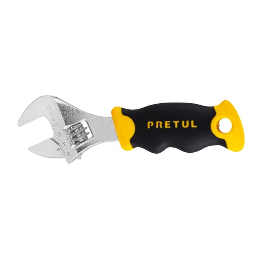 [T28218] Llave ajustable (perico corto) 5' cromada con grip, Pretul - Pag 213