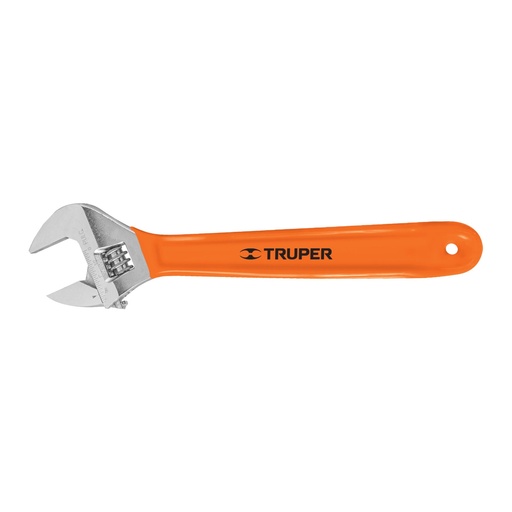 [T100048] Llave ajustable (perico) 15' cromada mango de PVC, Truper - Pag 213