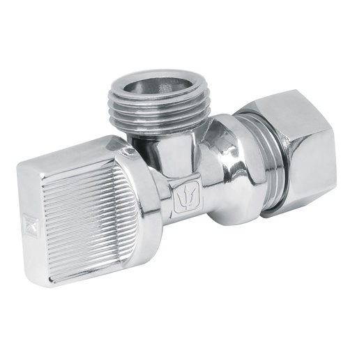 [T48285] Llave angular 1/2' x 1/2', 1/4 de vuelta, barrilito, blíster - Pag 510