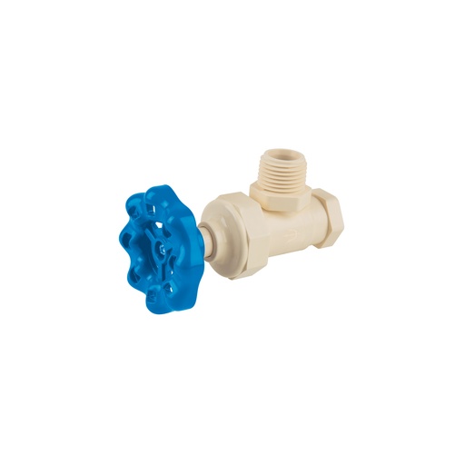 [T42019] Llave angular de CPVC 1/2' maneral volante, Foset - Pag 526