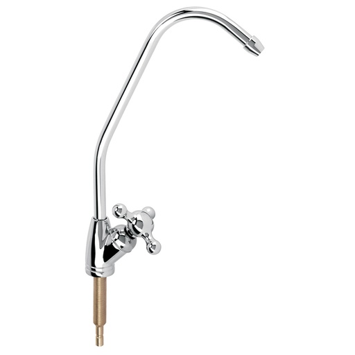 [T48523] Llave cuello de ganso 1/4' para filtro de agua, Foset