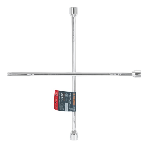 [T18024] Llave de cruz 20' pulida y cromada con entrada cuadro 1/2' - Pag 23