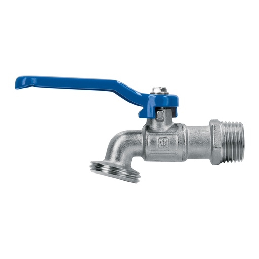 [T45968] Llave de esfera de latón 1/2', 115 g, s/adaptador, Foset - Pag 721