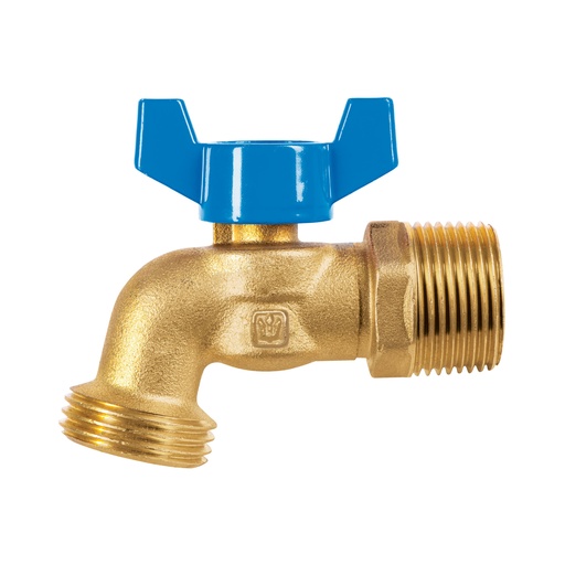 [T49054] Llave de esfera de latón 3/4' con rosca para manguera, Foset - Pag 505