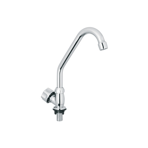 [T47379] Llave individual para fregadero, ABS, cuello corto, Basic - Pag 472