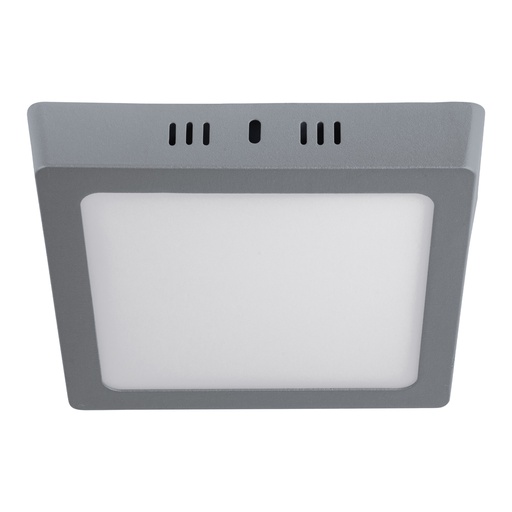 [T47447] Luminario LED cuadrado tipo plafón 12 W, gris, luz de día - Pag 450