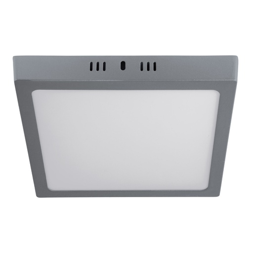 [T47448] Luminario LED cuadrado tipo plafón 18 W, gris, luz de día - Pag 450