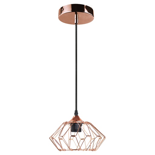 [A125172] Luminario colgante BY YOU - Rose Gold 25 x 118 cm