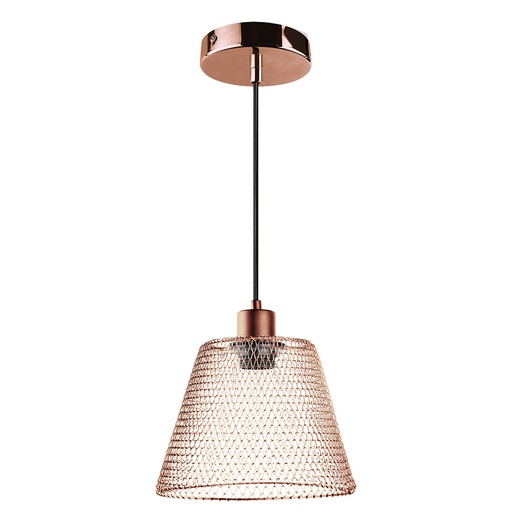 [A125187] Luminario colgante MESH - Rose Gold