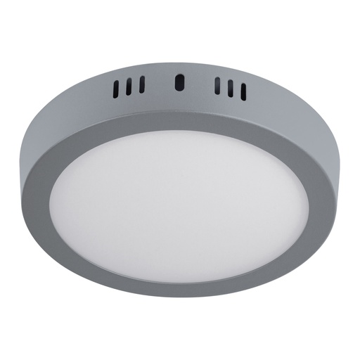 [T47347] Luminario gris de LED 12 W redondo tipo plafón luz de día - Pag 592