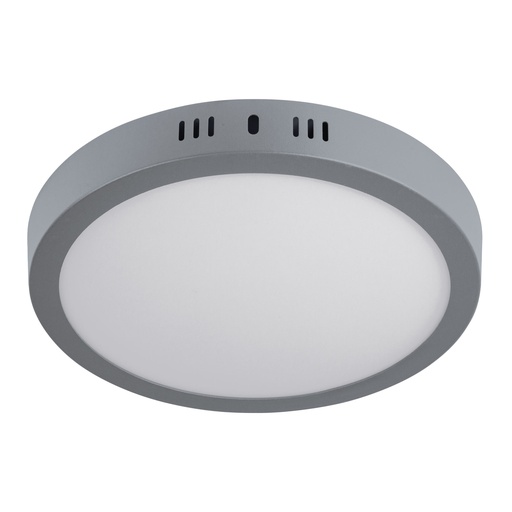 [T47348] Luminario gris de LED 18 W redondo tipo plafón luz de día - Pag 592