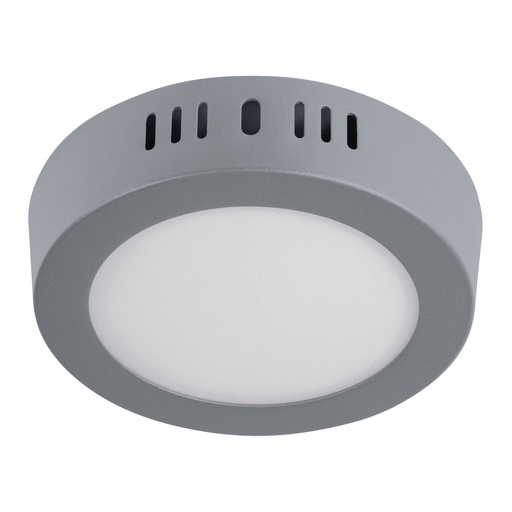 [T47346] Luminario gris de LED 6 W redondo tipo plafón luz de día - Pag 592