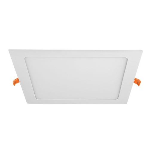 [T47408] Luminario ultra delgado LED 18W empotrar cuadrado luz cálida