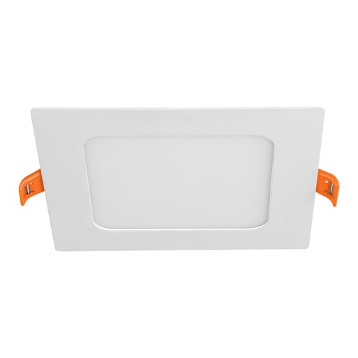 [T47406] Luminario ultra delgado LED 6 W empotrar cuadrado luz cálida