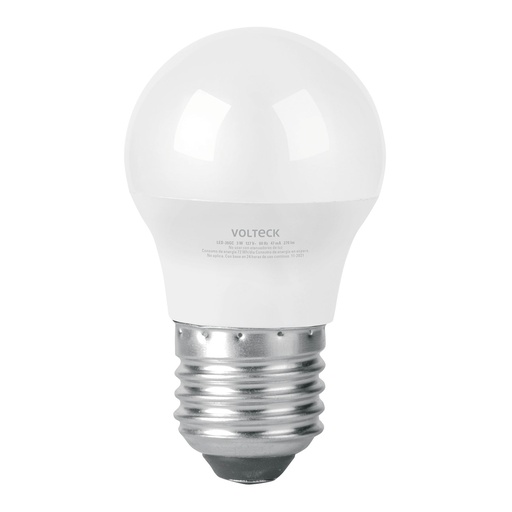 [T46855] Lámpara LED G45 3 W (equiv. 25 W), luz cálida, blíster - Pag 442
