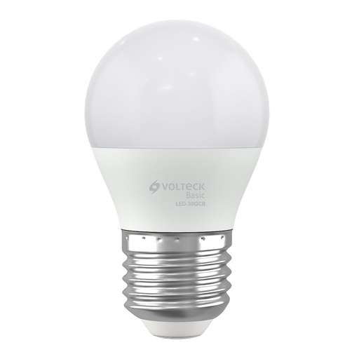 [T28058] Lámpara LED G45 3 W (equiv. 25 W), luz cálida, caja, Basic - Pag 442