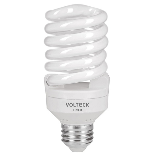 [T48506] Lámpara espiral mini T2 25 W luz de día en blíster, Volteck - Pag 588