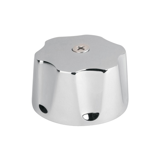 [T49051] Maneral hexagonal metálico para lavabo y fregadero, Basic