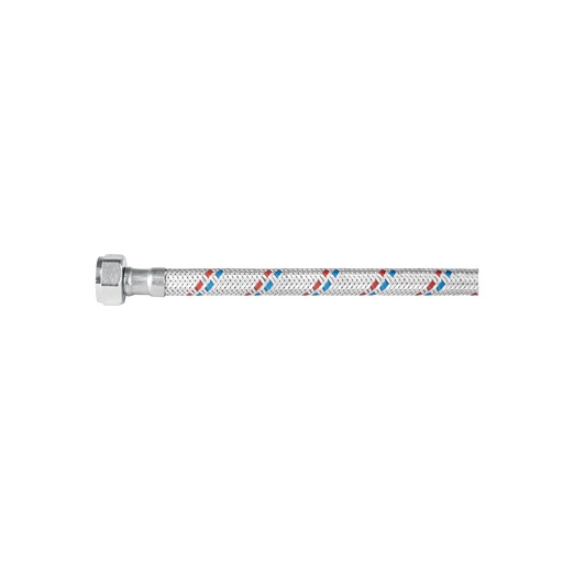 [T49592] Manguera WC, aluminio, 1/2'x7/8', 35 cm, plást/metál, Basic - Pag 512