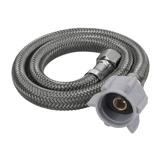 [T45505] Manguera WC, vinilo, 3/8'x7/8', 50 cm, conector plástico - Pag 511