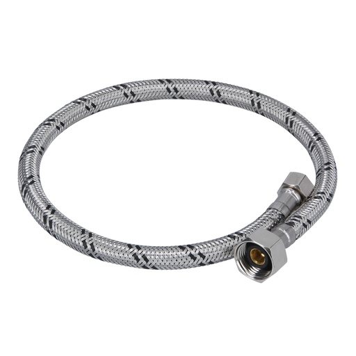 [T45490] Manguera lavabo/fregadero, acero inox, 1/2' x 3/8', 55 cm - Pag 512