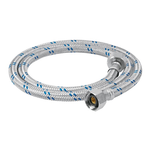 [T49532] Manguera lavabo/fregadero, aluminio, 100 cm, 1/2' x 1/2' - Pag 513