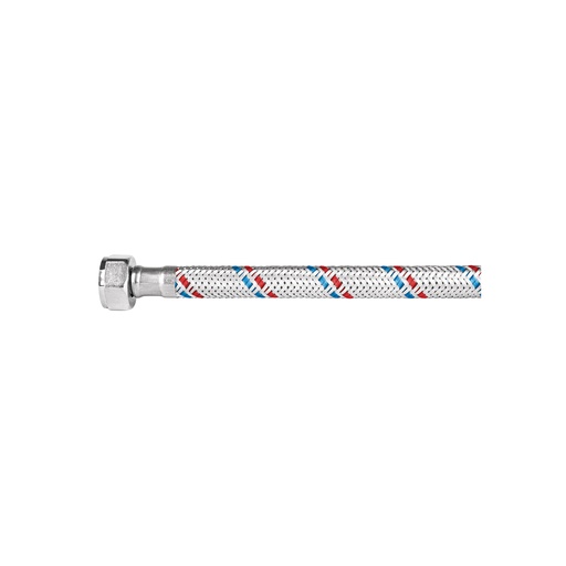 [T26022] Manguera para WC, aluminio, 1/2' x 7/8', 35 cm, Foset Basic - Pag 512