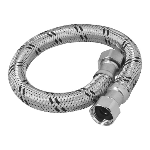 [T48964] Manguera para boiler, acero inox, 1/2'x1/2', 40 cm, Foset - Pag 513