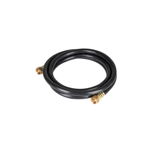[T40076] Manguera para gas 3/8' flexible negra de 2 m, con conexión - Pag 515