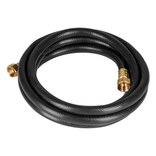 [T40077] Manguera para gas 3/8' flexible negra de 3 m, con conexión - Pag 515