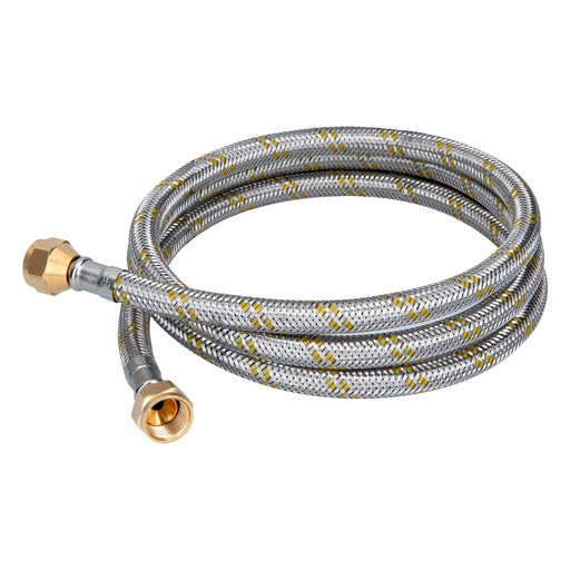[T49516] Manguera para gas, acero inox, 3/8' x 3/8', 150 cm, Foset - Pag 514